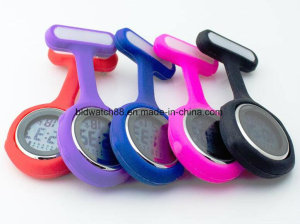 Waterproof Digital Nurses Brooch Pin Watches Fob